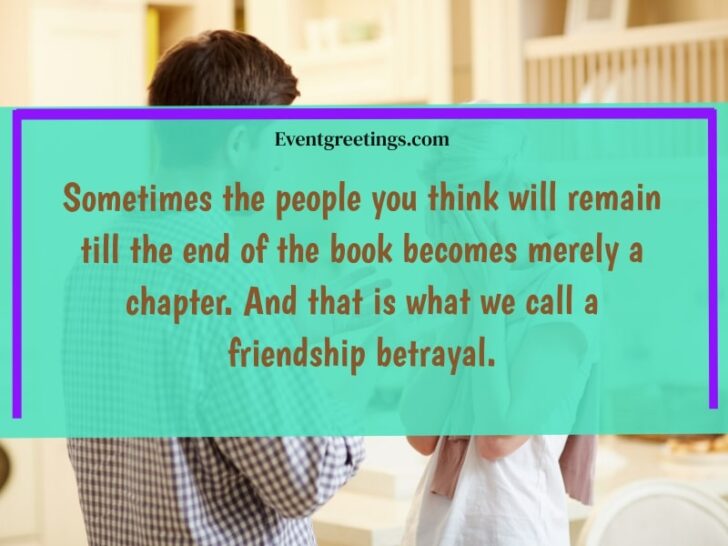 40 Friendship Betrayal Quotes And Sayings – Events Greetings
