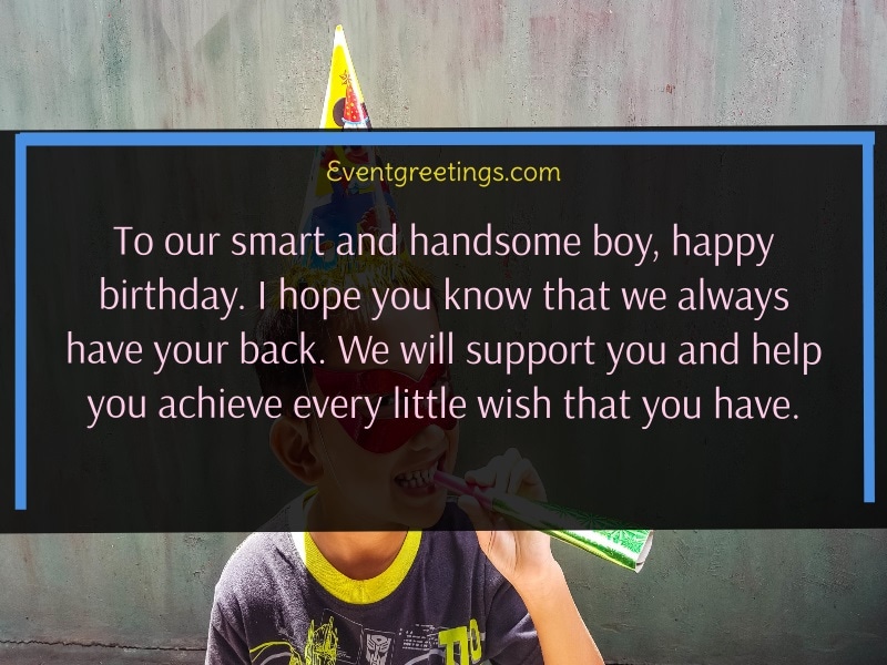 Happy 4th Birthday Boy