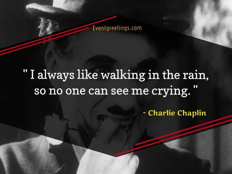 Charlie Chaplin Sad Quotes