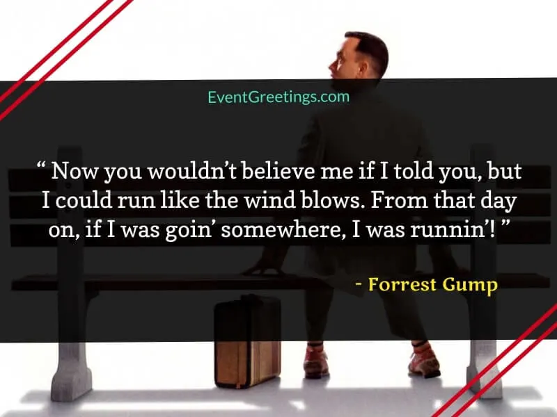 Forrest Gump Running Quotes