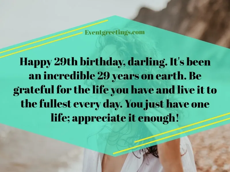 happy 29th birthday wishes