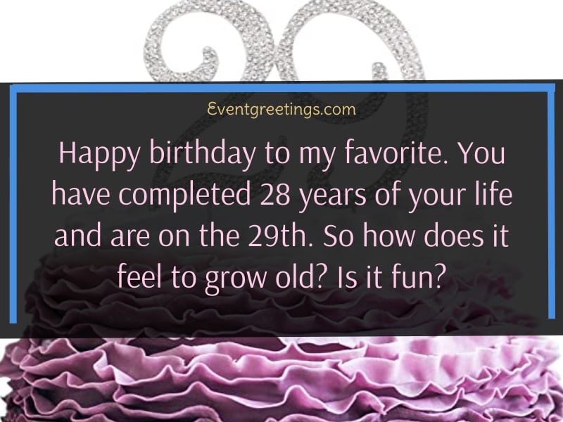 29th Birthday Quotes 