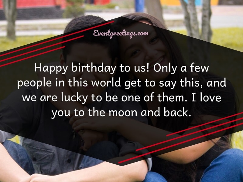 Humaan Vel Met bloed bevlekt Happy Birthday to Us - Birthday Wishes For Same Day Born People