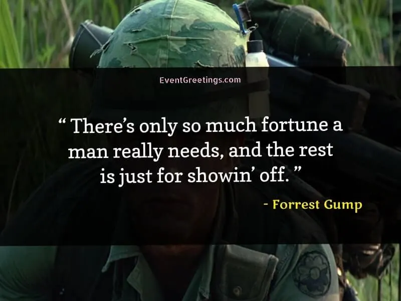 Inspirational Quotes by Forrest Gump 