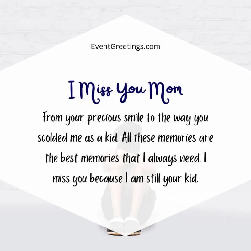 quotes about missing my mom