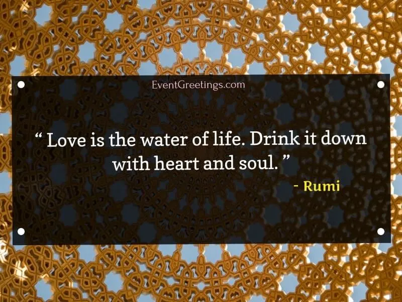 Beautiful Love Quotes by Rumi