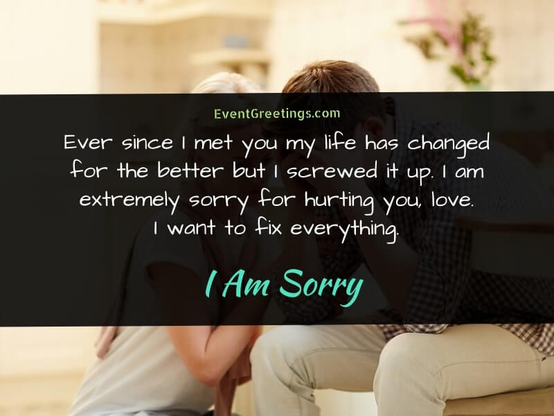My for sorry boyfriend quotes Heart Touching