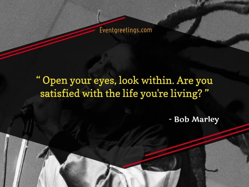 Bob Marley Quotes about Life