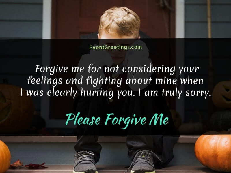 Forgive Me Quotes