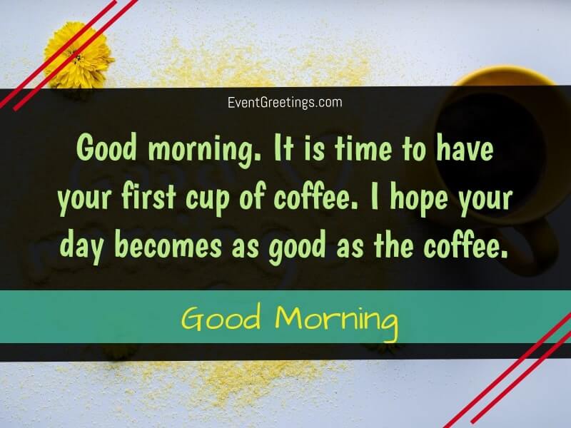 Good morning coffee quotes