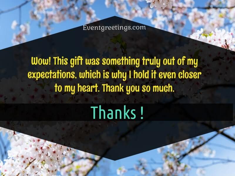 How To Say Thank You For An Unexpected Gift 2