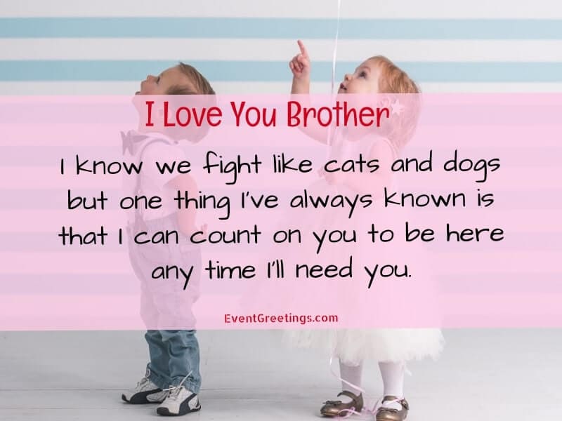 I Love You Brother