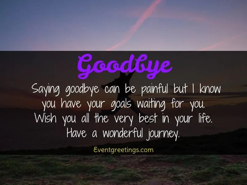 Sad Goodbye Quotes