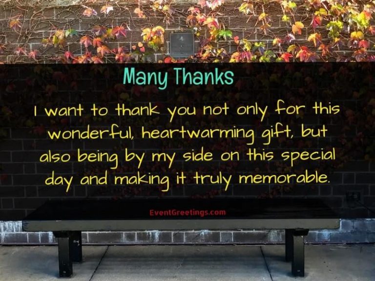 20 Best Thank You Note for GiftMessage And Wording Events Greetings