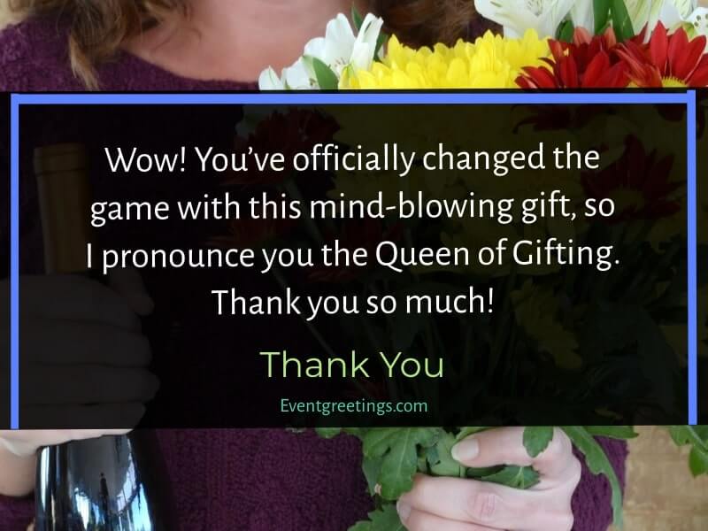 Thank You Message For Gift