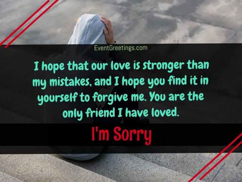sorry-friend