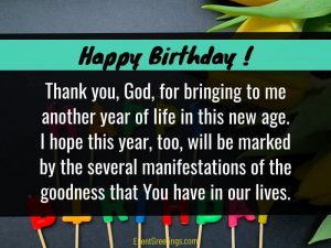 Birthday Prayers For Myself To Thank God – Events Greetings