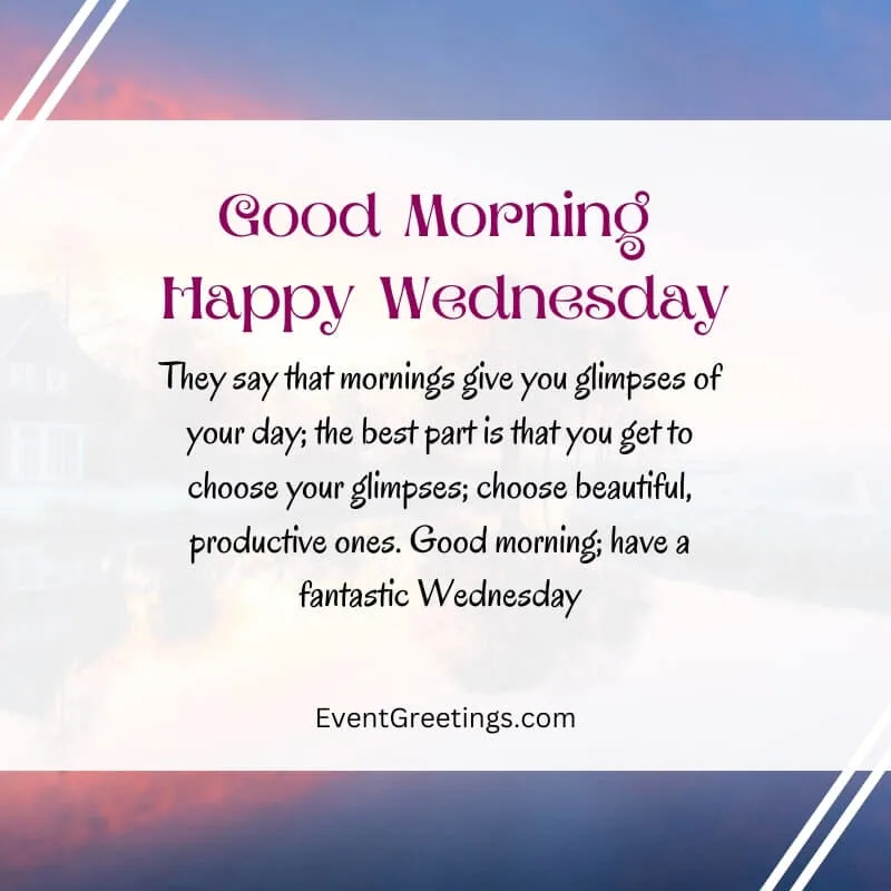 wednesday morning wishes