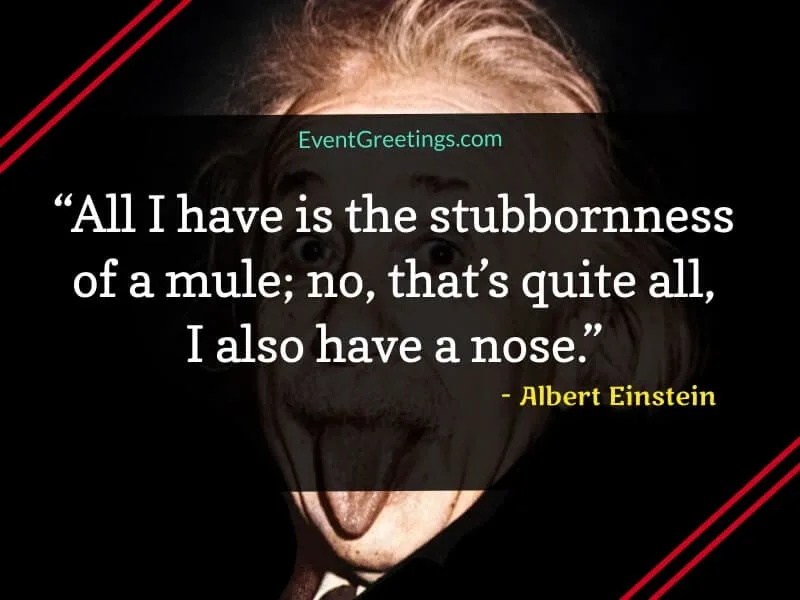 Albert Einstein's Funny Quotes