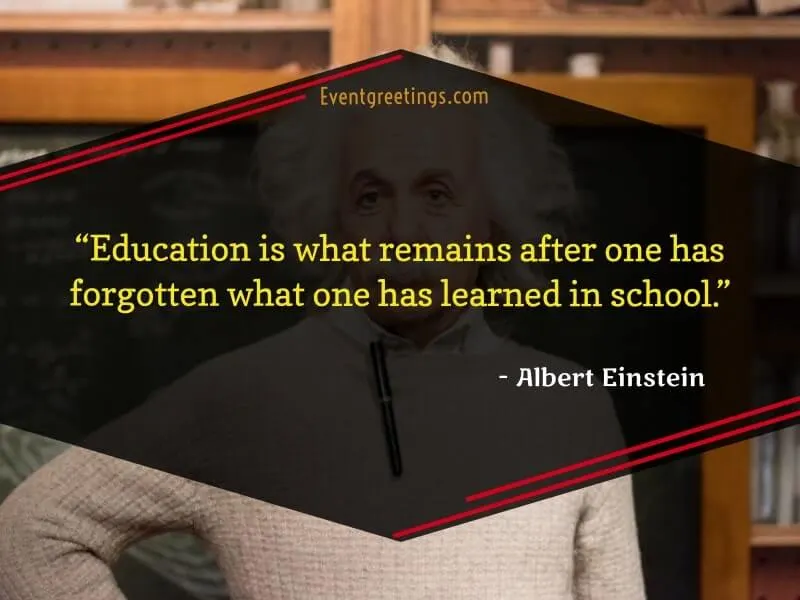 Albert Einstein's Quotes on Education