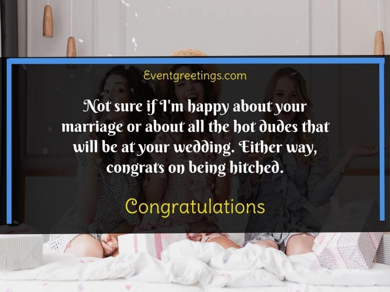 funny bridal shower wishes 