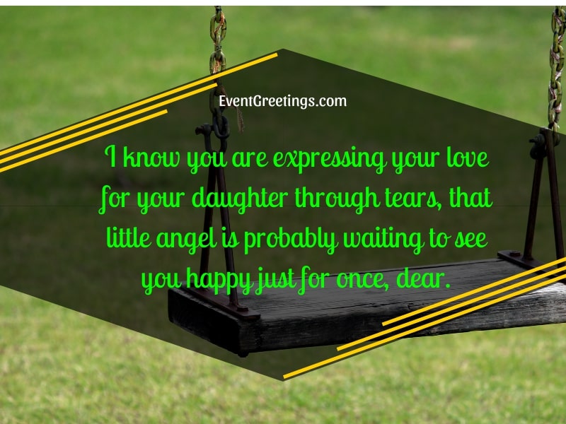 Comforting words for a mother who has lost her daughter