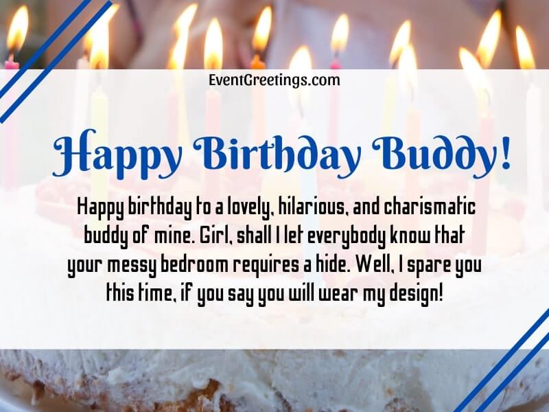 Funny Birthday Wishes for Best Friend, Girl