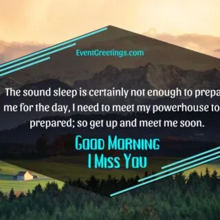 Good Morning Miss You Quotes