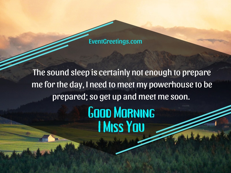 Good Morning Miss You Quotes