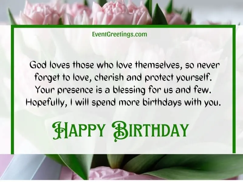 Religious Birthday Messages For Sister