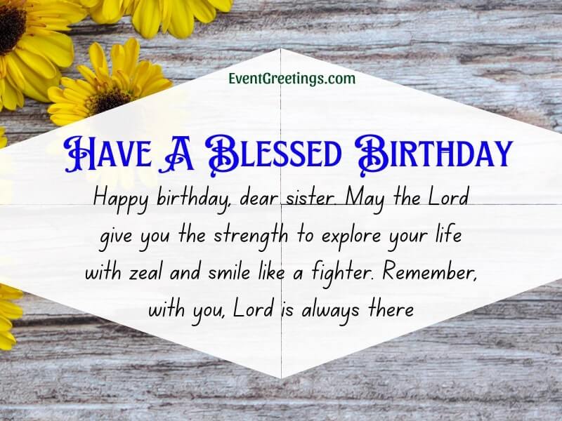 25 Heartwarming Religious Birthday Quotes For Sister