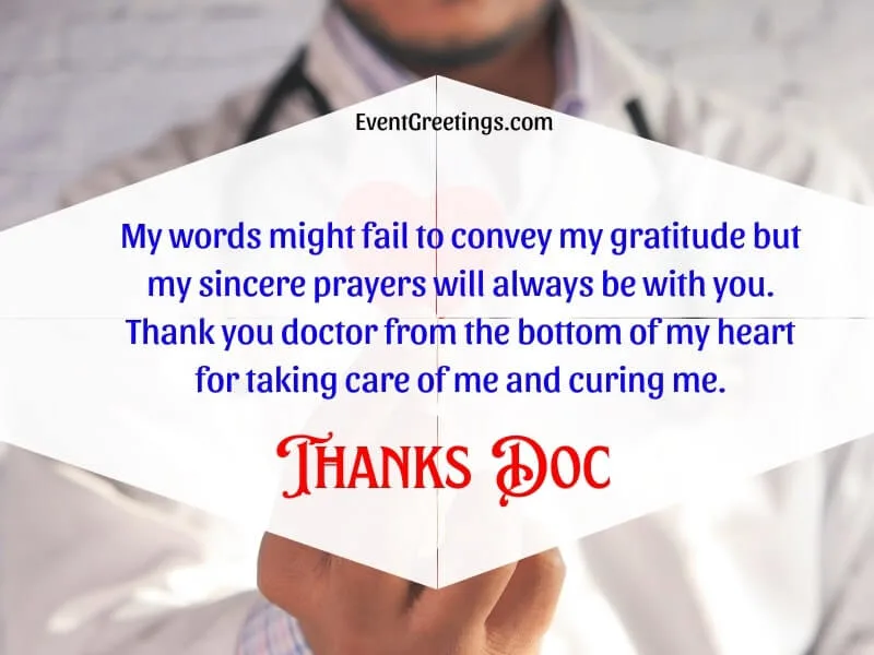Thank You, Doctor Quotes