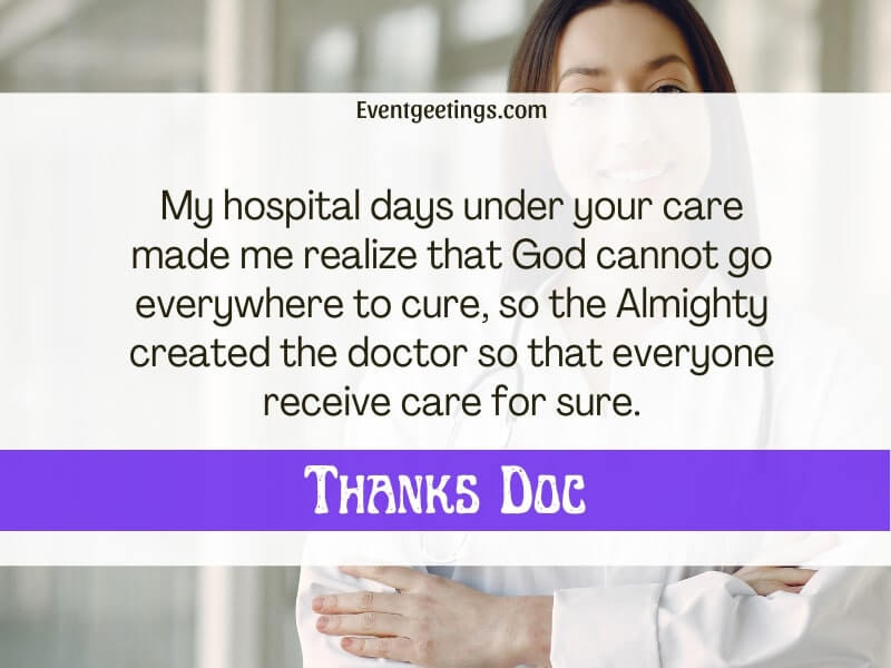 Thank You, Doctor Quotes