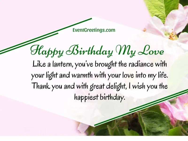 heart touching birthday wishes for soulmate