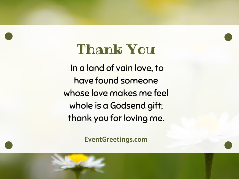 Thank You For Loving Me Quotes