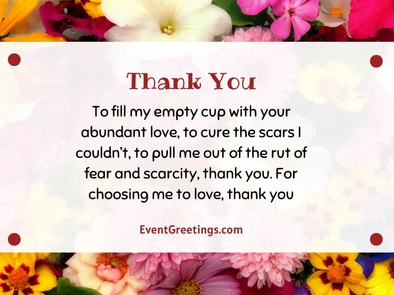 Thank You For Loving Me Quotes