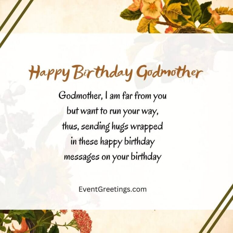 20 Best Birthday Wishes For Godmother